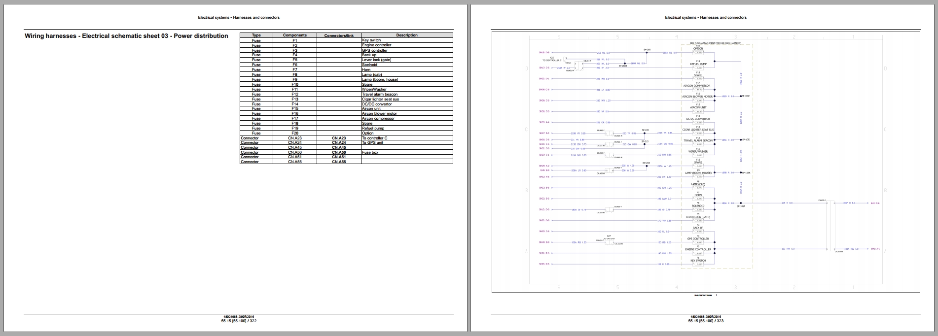 New Holland Hydraulic Excavator E385C EVO E405C EVO Service Manual 48024968 2016 (4)
