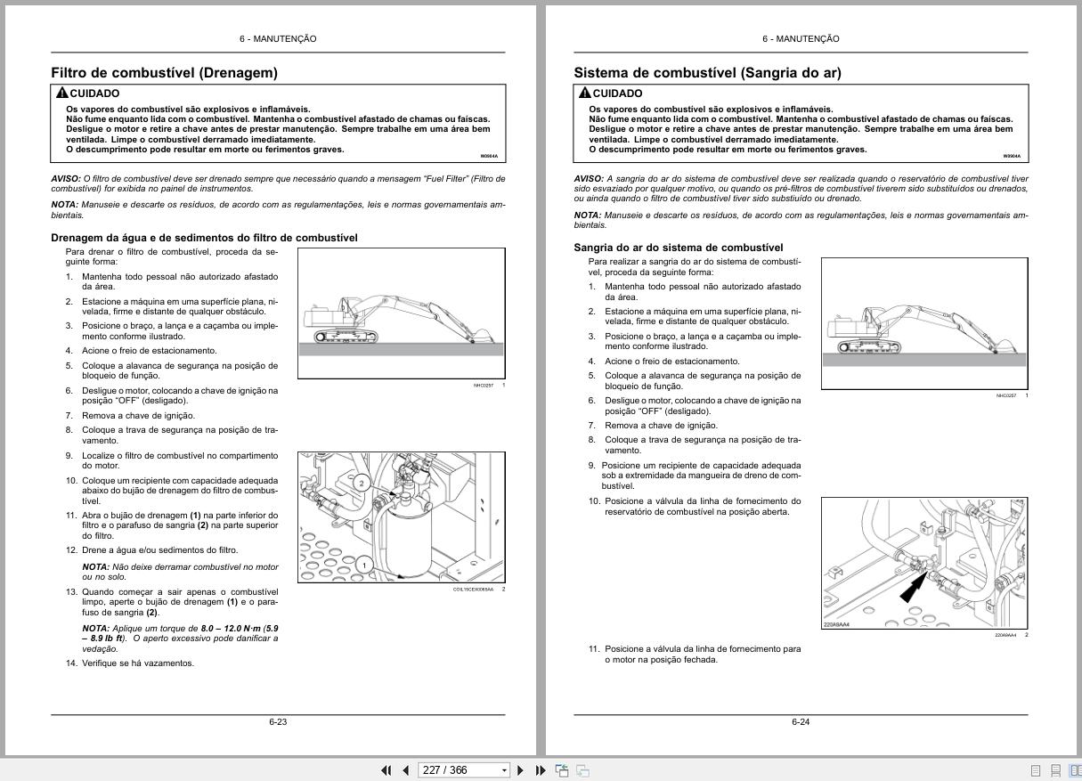 New Holland Hydraulic Excavator E385CEVO E405CEVO Operators Manual 90420962 2020 BR (2)