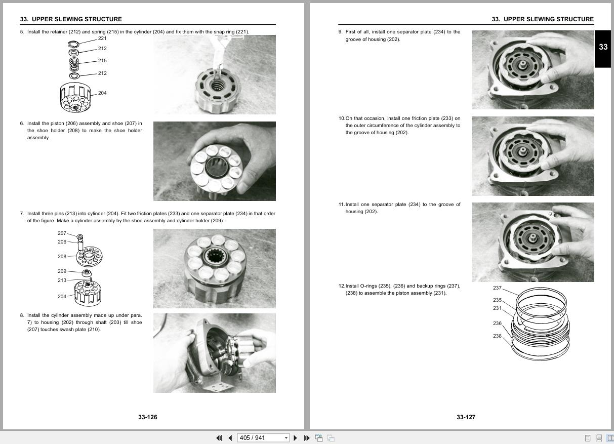 New Holland Hydraulic Excavator E50B Service Manual S5PJ0033E01 2010 (2)
