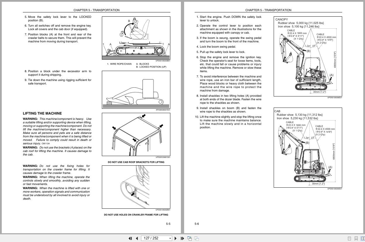 New Holland Hydraulic Excavator E55B Tier 4 Operators Manual S2PS00009ZE03 2012 (2)