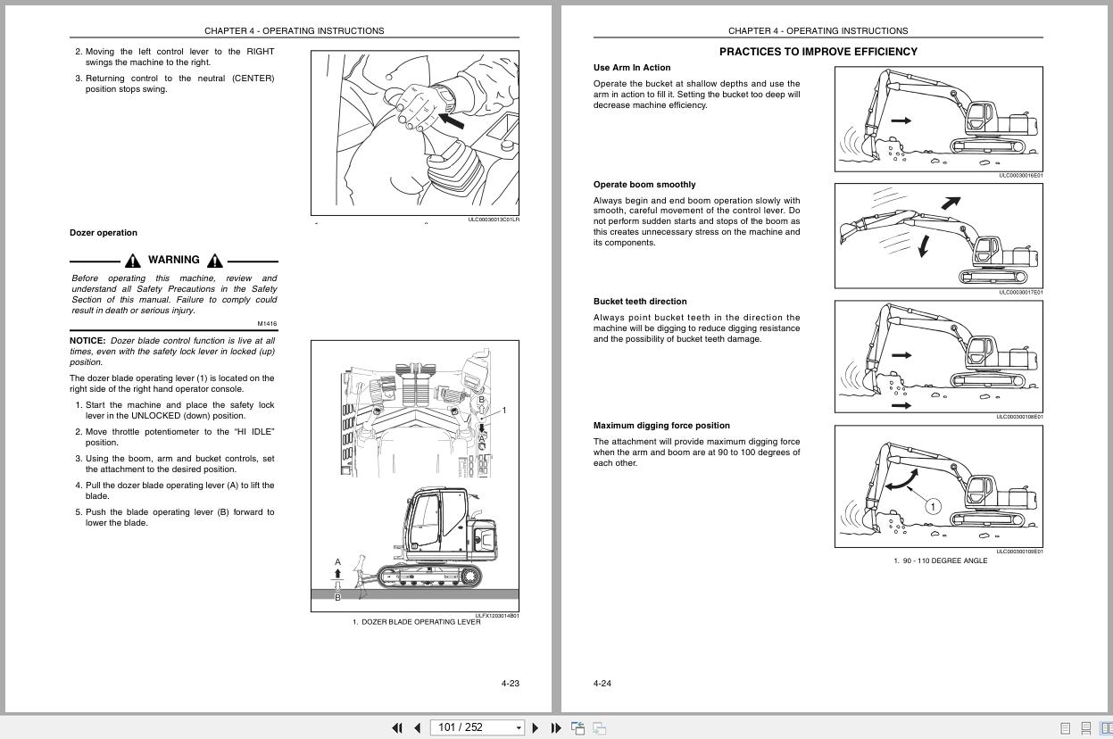 New Holland Hydraulic Excavator E80BMSR Operators Manual S2LF00013ZE01 2010 (2)