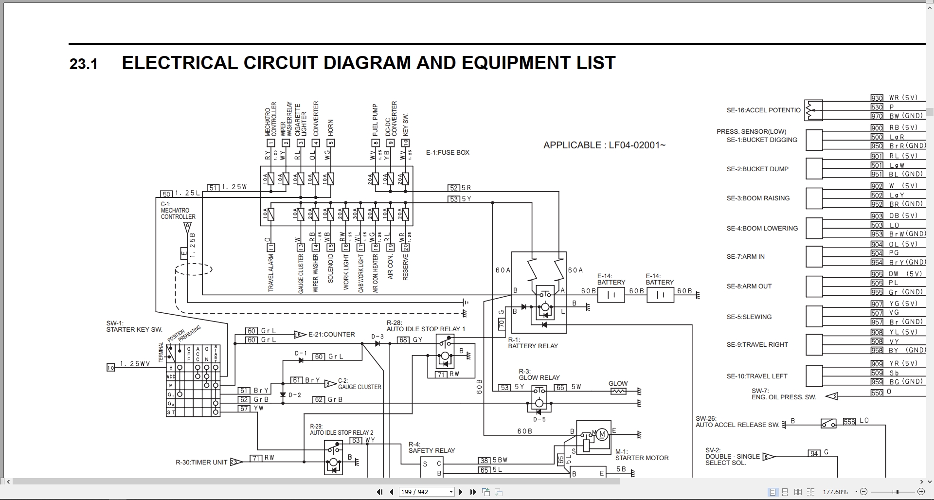 New Holland Hydraulic Excavator E80MSR Workshop Manual 60413421 2005 (3)