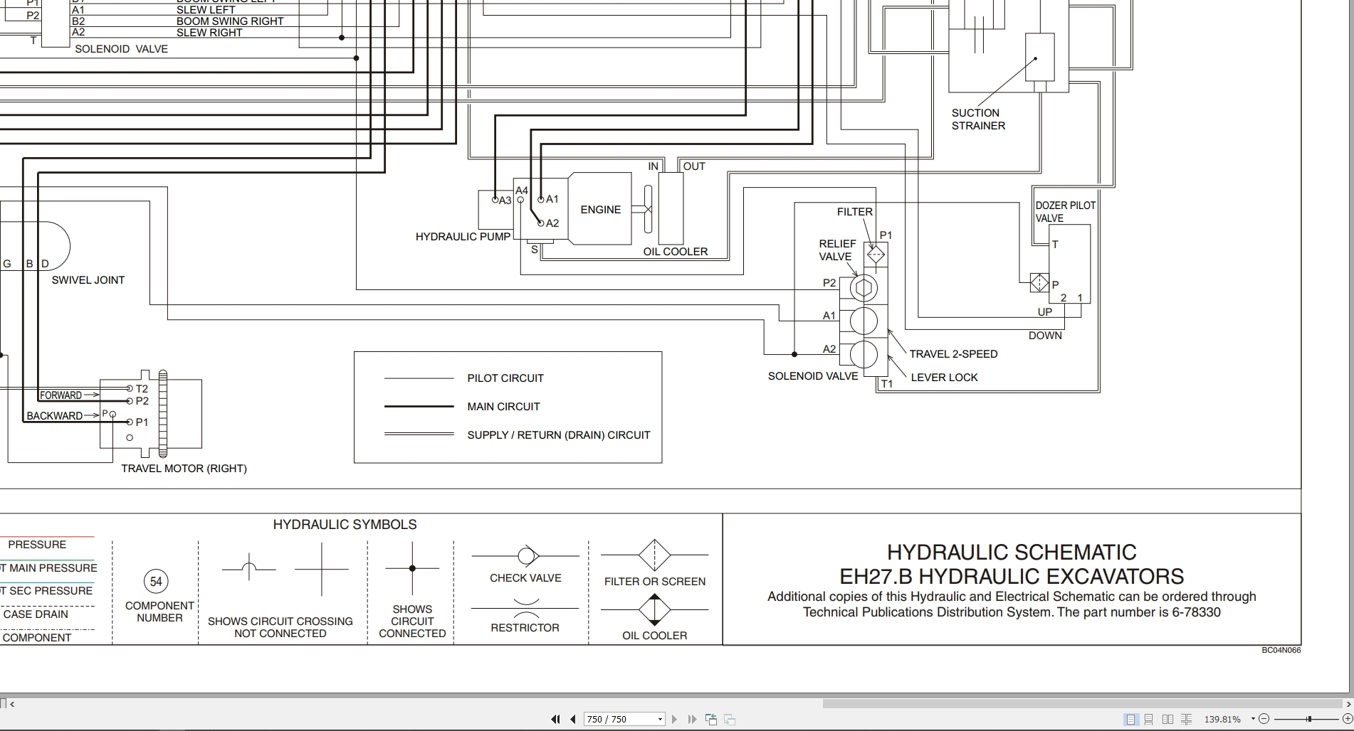 New Holland Hydraulic Excavator EH27.B Shop Manual 6 78080NA 2005 (3)