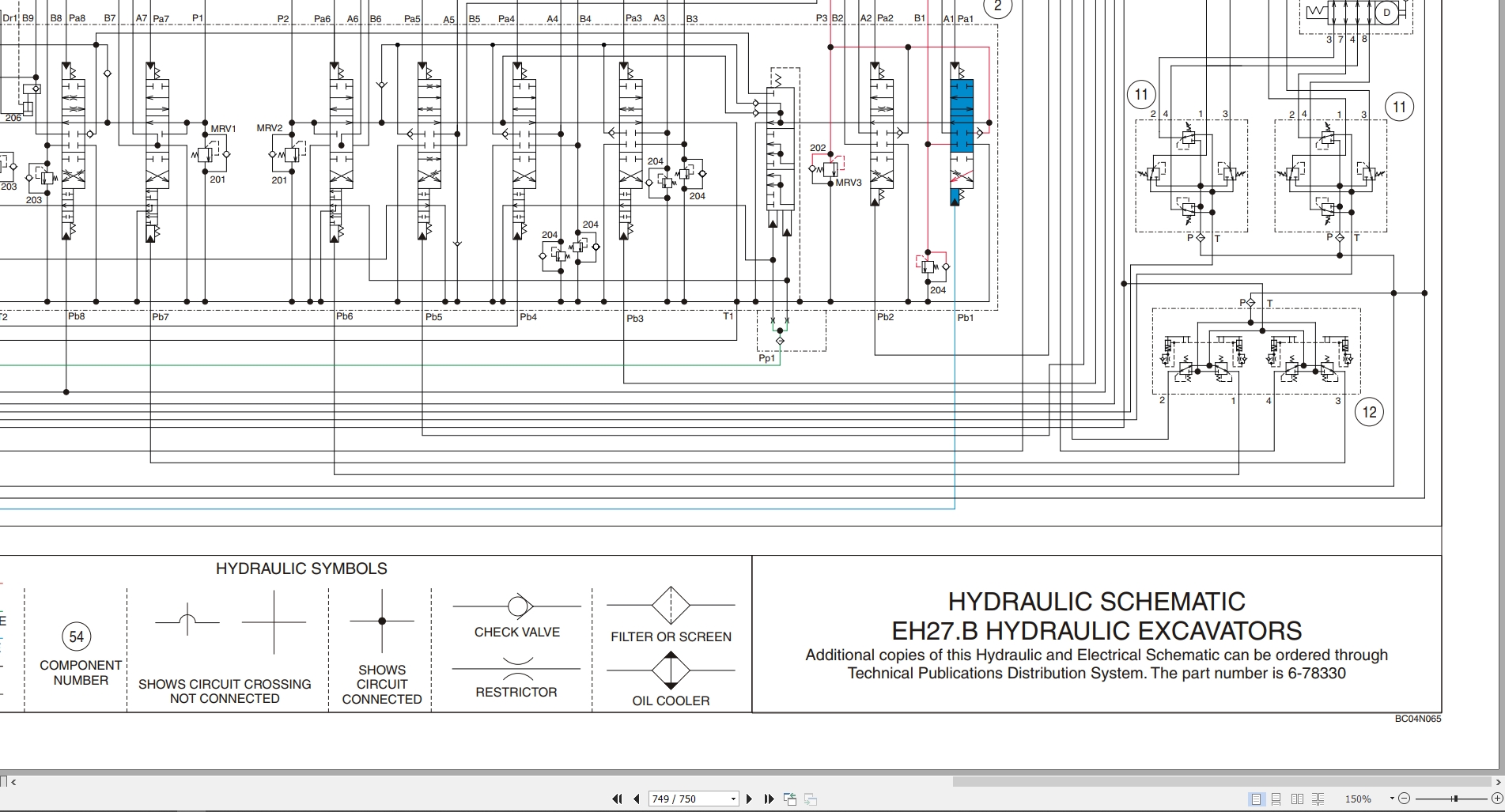 New Holland Hydraulic Excavator EH27.B Shop Manual 6 78080NA 2005 (4)