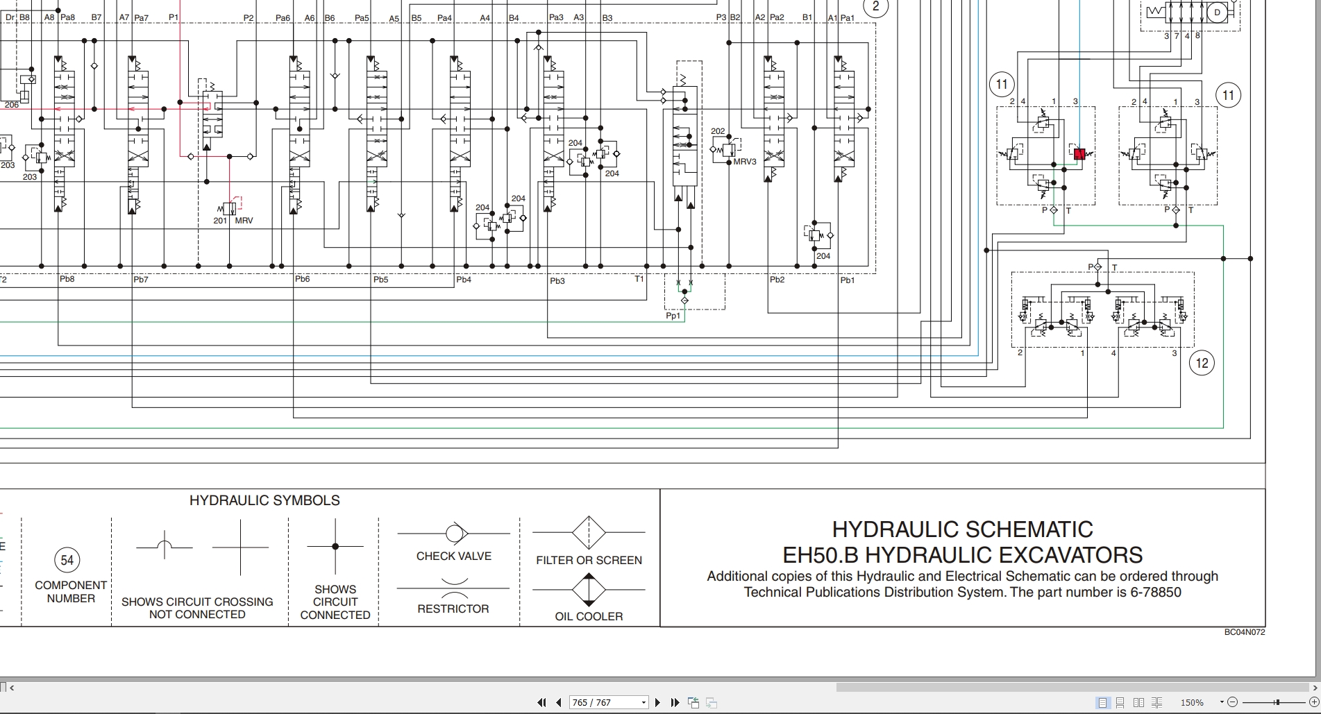 New Holland Hydraulic Excavator EH50.B Service Manual 6 78600NA 2005 (4)