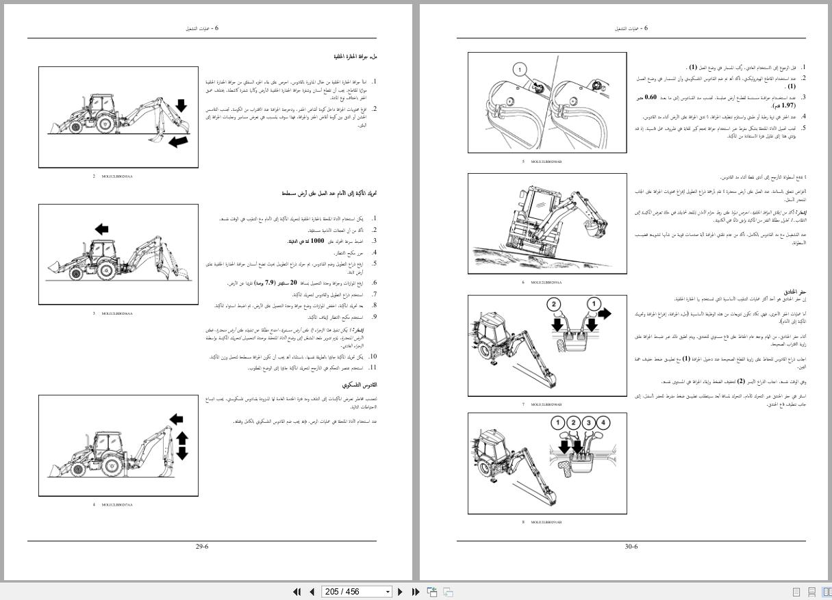 New Holland Loader Backhoe B90B to B115B Tier 3 Operators Manual 47987562 2016 AR (2)
