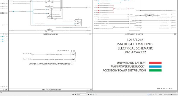 New Holland Loader L213 L216 Tier 4 Electrical Schematic (2)