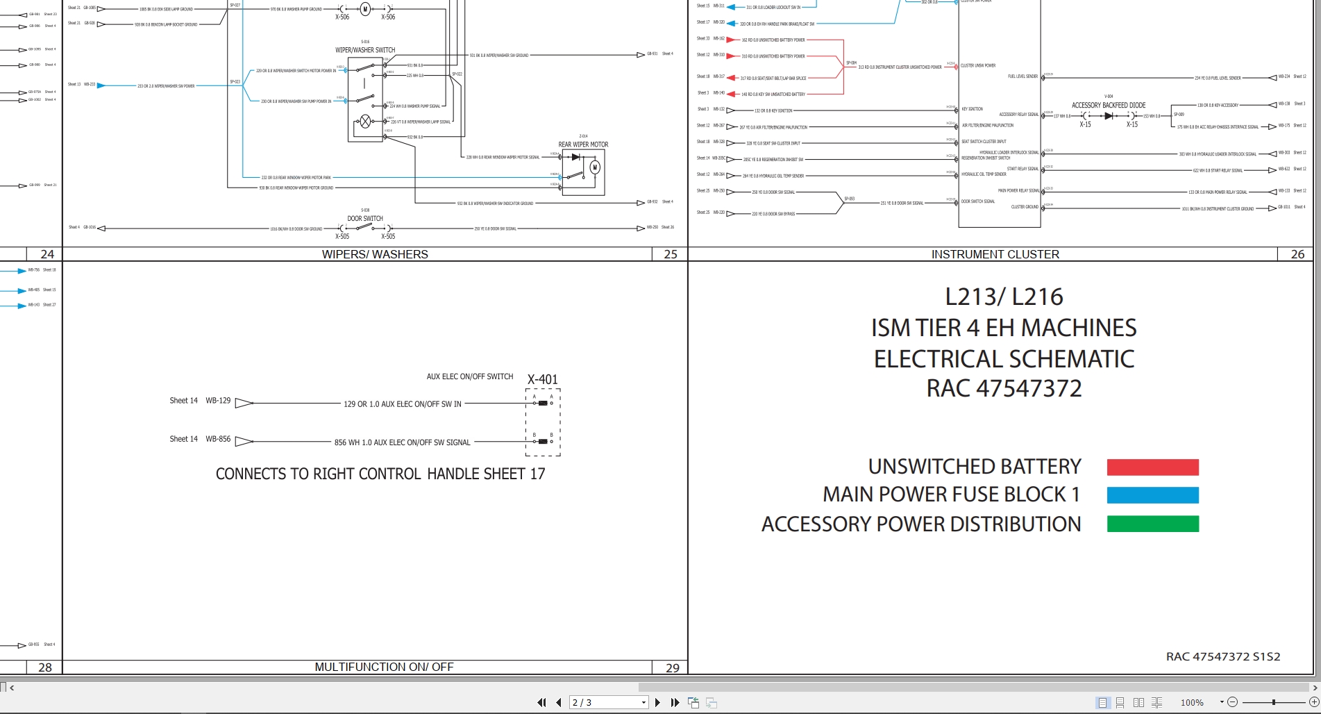 New Holland Loader L213 L216 Tier 4 Electrical Schematic (2)