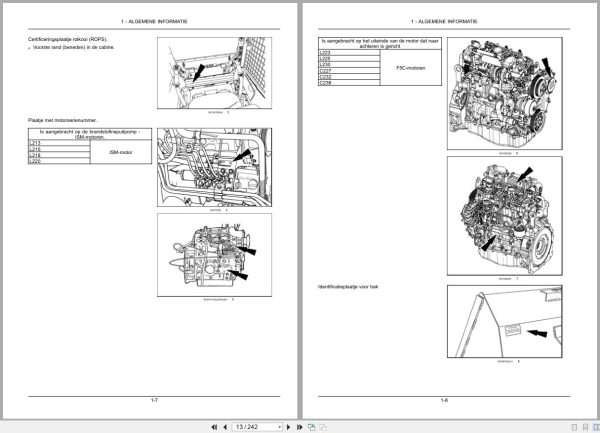 New Holland Loader L213 To C238 Operation Maintenance Manual 47571757 2013 Nl (2)