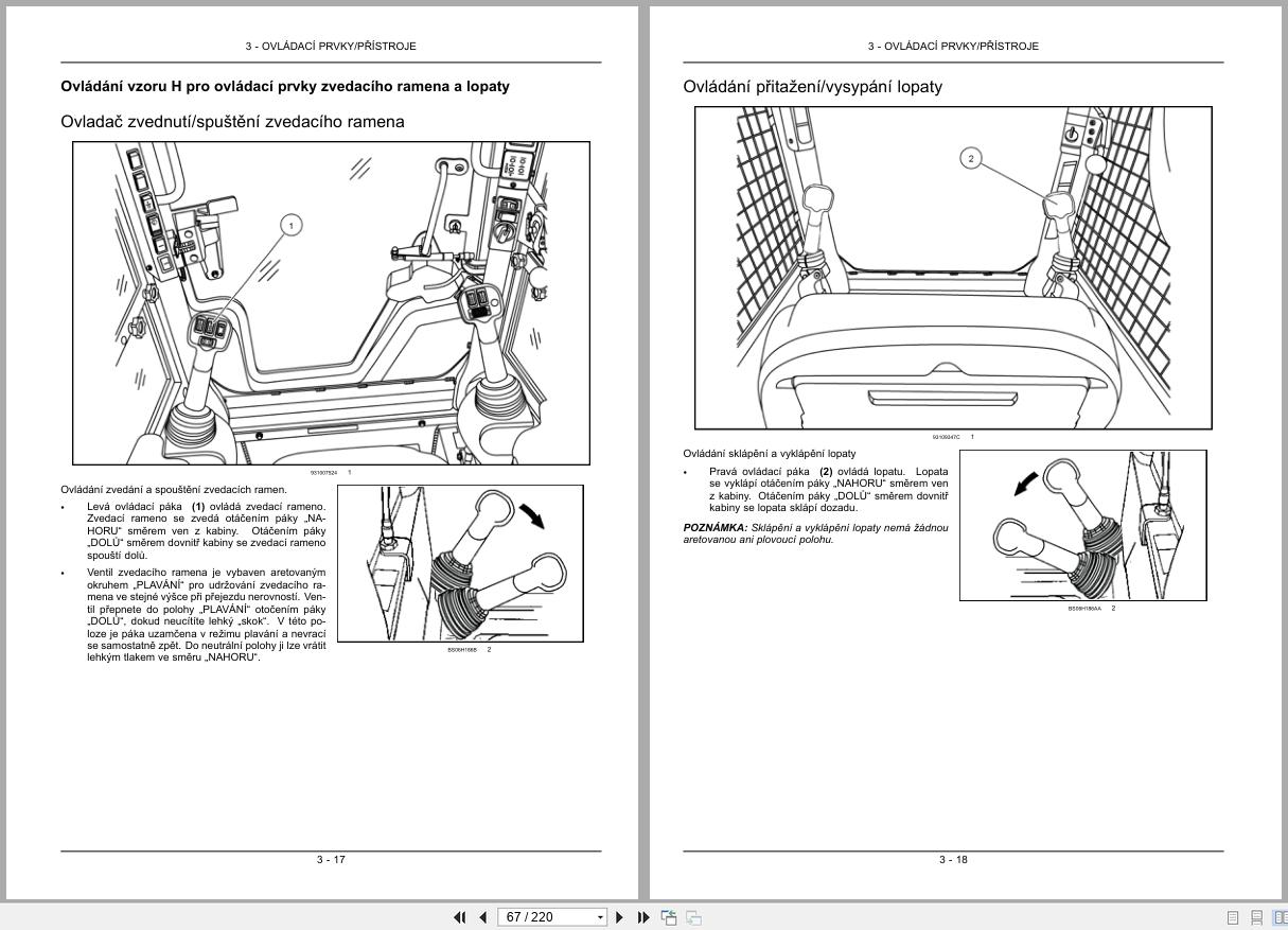 New Holland Loader L213 to C238 Operators Manual 84601359 2012 CZ (2)