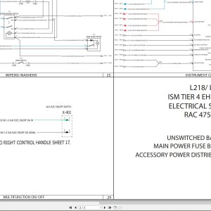 New Holland Loader L218 L220 Tier 4 Electrical Schematic (2)
