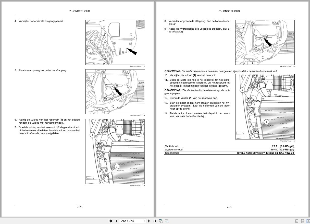 New Holland Loader L230 C234 C238 Operation Maintenance Manual 48064634 2017 NL (2)