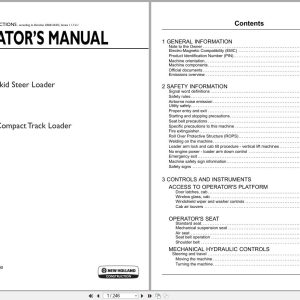 New Holland Loader L230 C238 Tier 4A Operators Manual 47685103 2014 (1)
