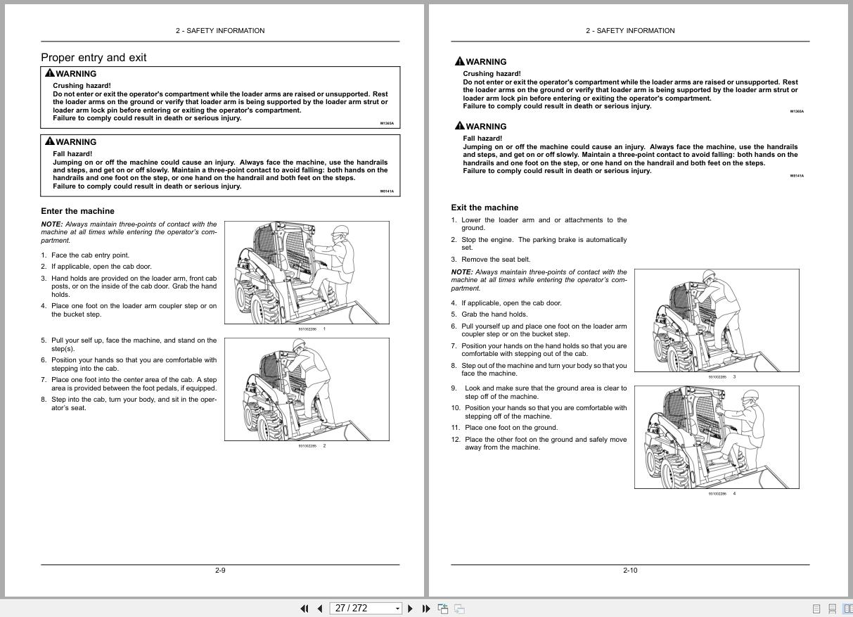 New Holland Loader L230 C238 Tier 4B Operators Manual 47685164 2015 (2)