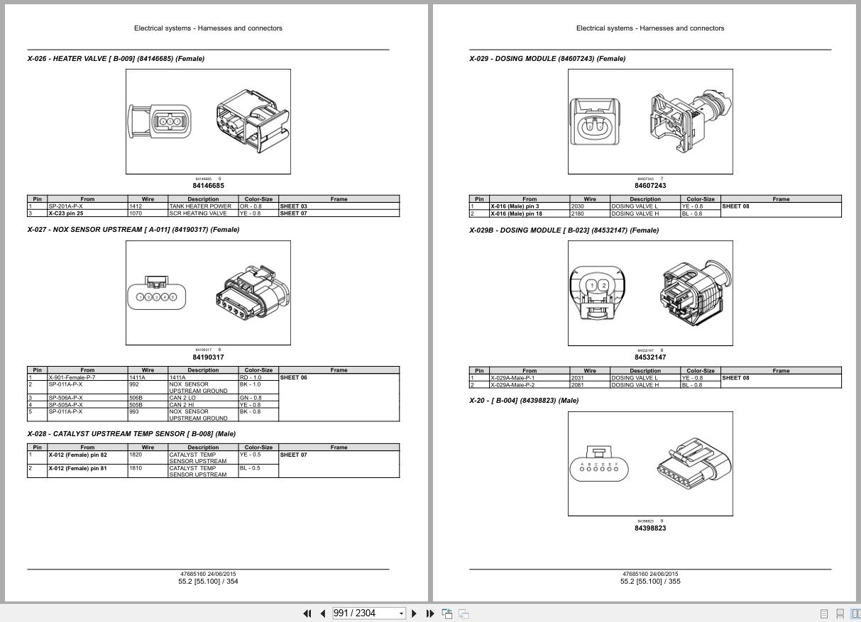 New Holland Loader L230 C238 Tier 4B Service Manual 47685160 2015 (2)