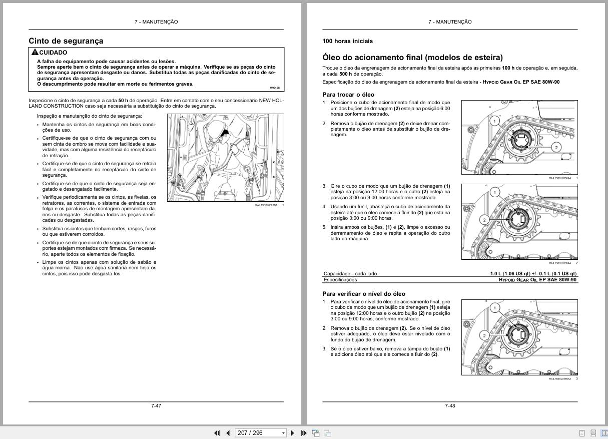 New Holland Loader L313 to C338 Tier 3 Operators Manual 90416924 2021 BR (2)