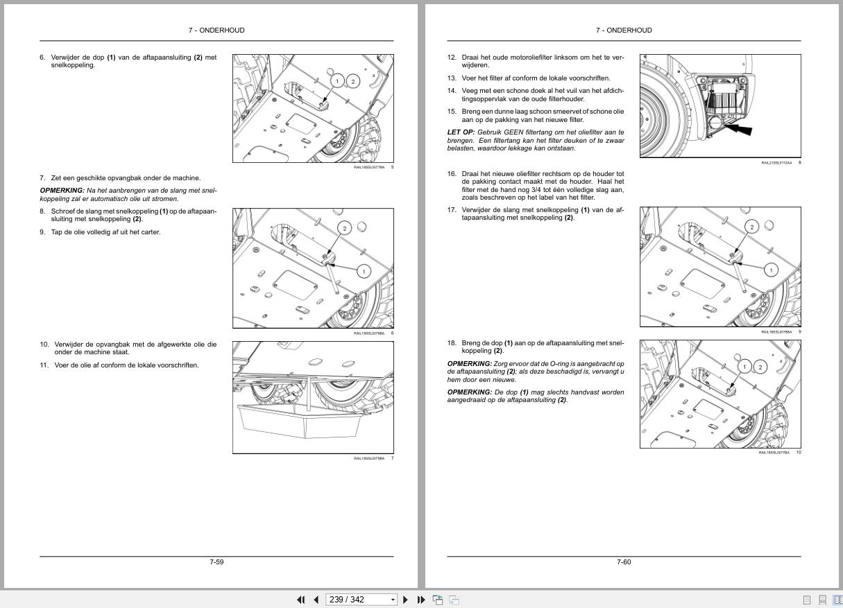 New Holland Loader L316 to C337 Operation Maintenance Manual 90428734 2021 NL (2)