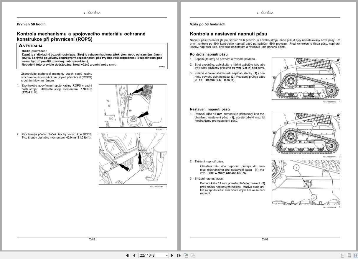 New Holland Loader L334 C334 C345 Operators Manual 90428725 2021 CZ (2)