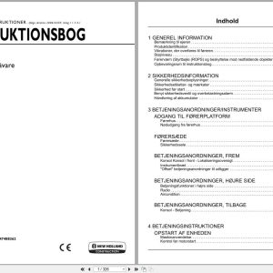 New Holland Midi Excavator E75CSR Operators Manual 47488362 2013 DK (1)
