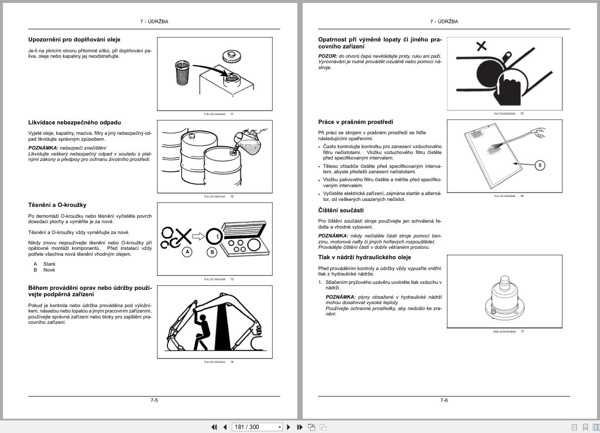 New Holland Midi Excavator E85CMSR Operators Manual 47516724 2013 CZ (2)