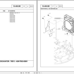 New Holland Mini Crawler Excavator E27B Tier 3 Parts Catalog 47880307 2015 (1)