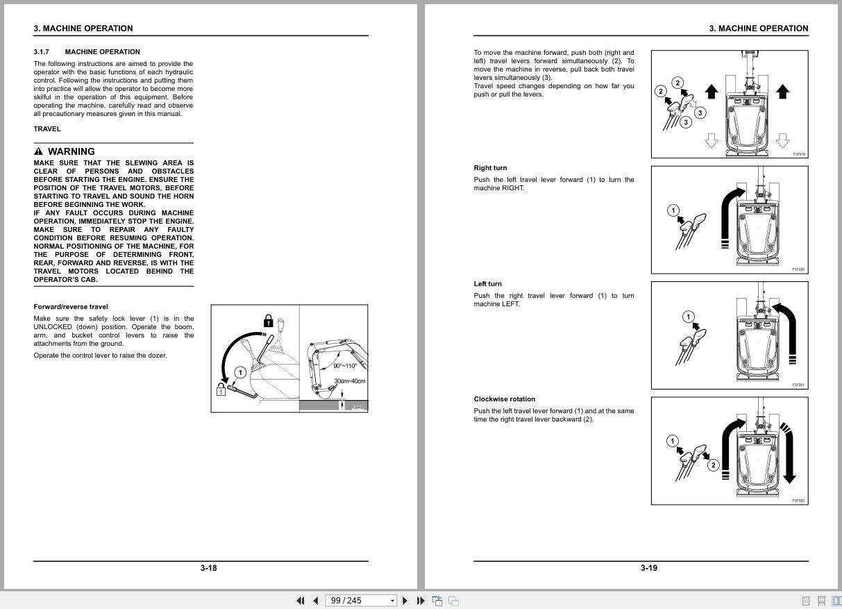 New Holland Mini Excavator E16B E18B Operators Manual 84286991 2010 (2)