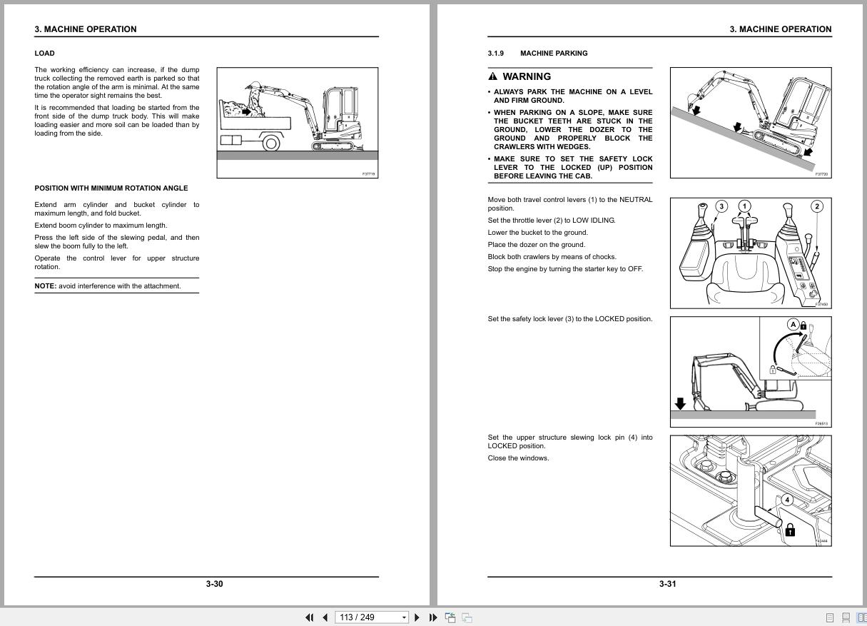 New Holland Mini Excavator E16B E18B Operators Manual 84371755 2011 (2)