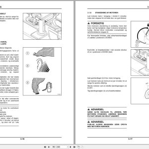 New Holland Mini Excavator E16B E18B Operators Manual 84371763 2011 DK New Holland Mini Excavator E16B E18B Operators Manual 84371763 2011 Dk (2)