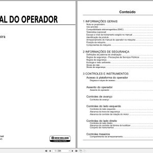 New Holland Mini Excavator E17C Operators Manual 51557347 2018 BR (1)