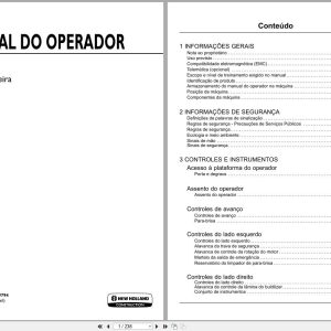 New Holland Mini Excavator E18C Operators Manual 51489794 2018 BR (1)