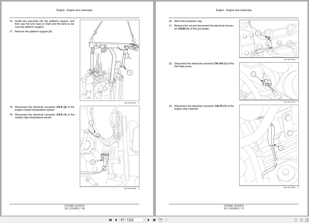 New Holland Mini Excavator E18C Service Manual 51572880 2019 (2)