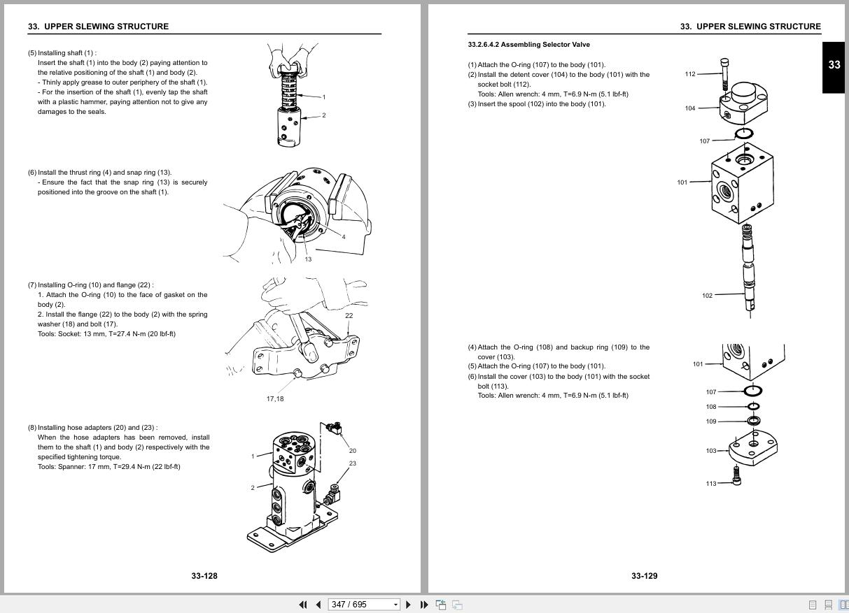 New Holland Mini Excavator E18SR Service Manual 84345202 (2)