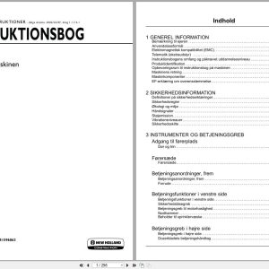 New Holland Mini Excavator E26C Operators Manual 51596863 2019 DK (1)