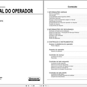 New Holland Mini Excavator E26C Operators Manual 51698886 2020 BR (1)
