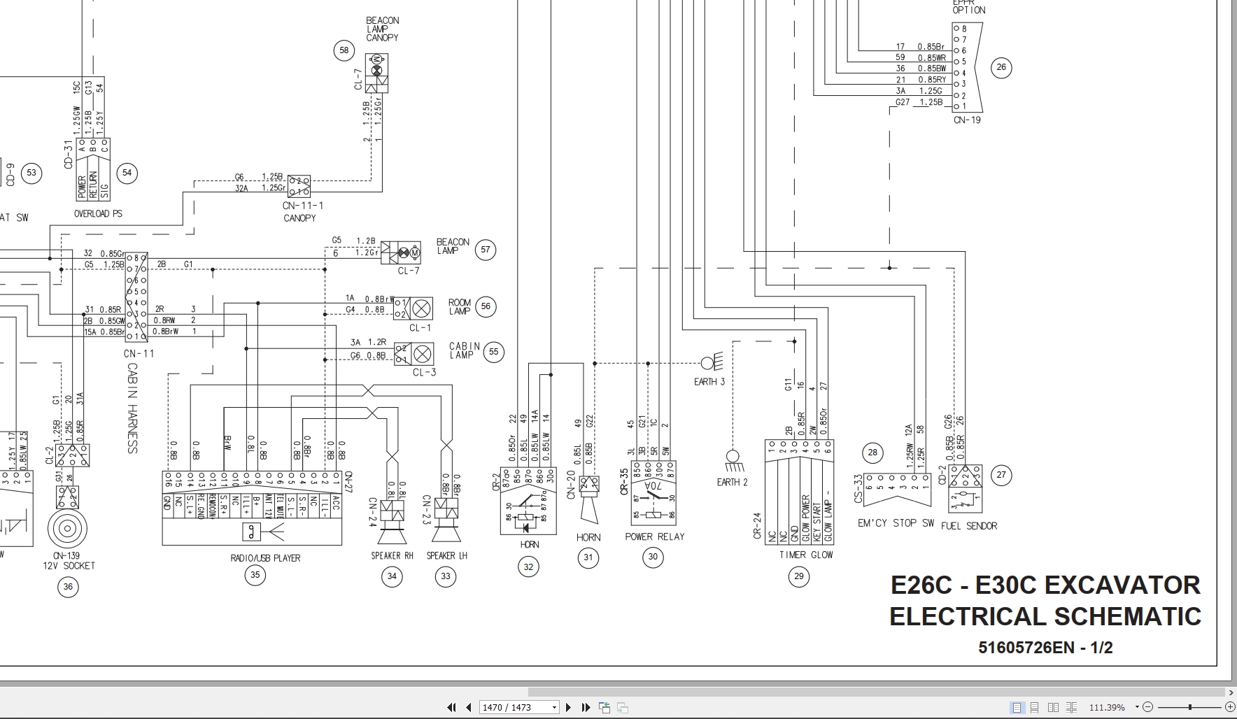 New Holland Mini Excavator E26C Service Manual 51605717 2019 (4)