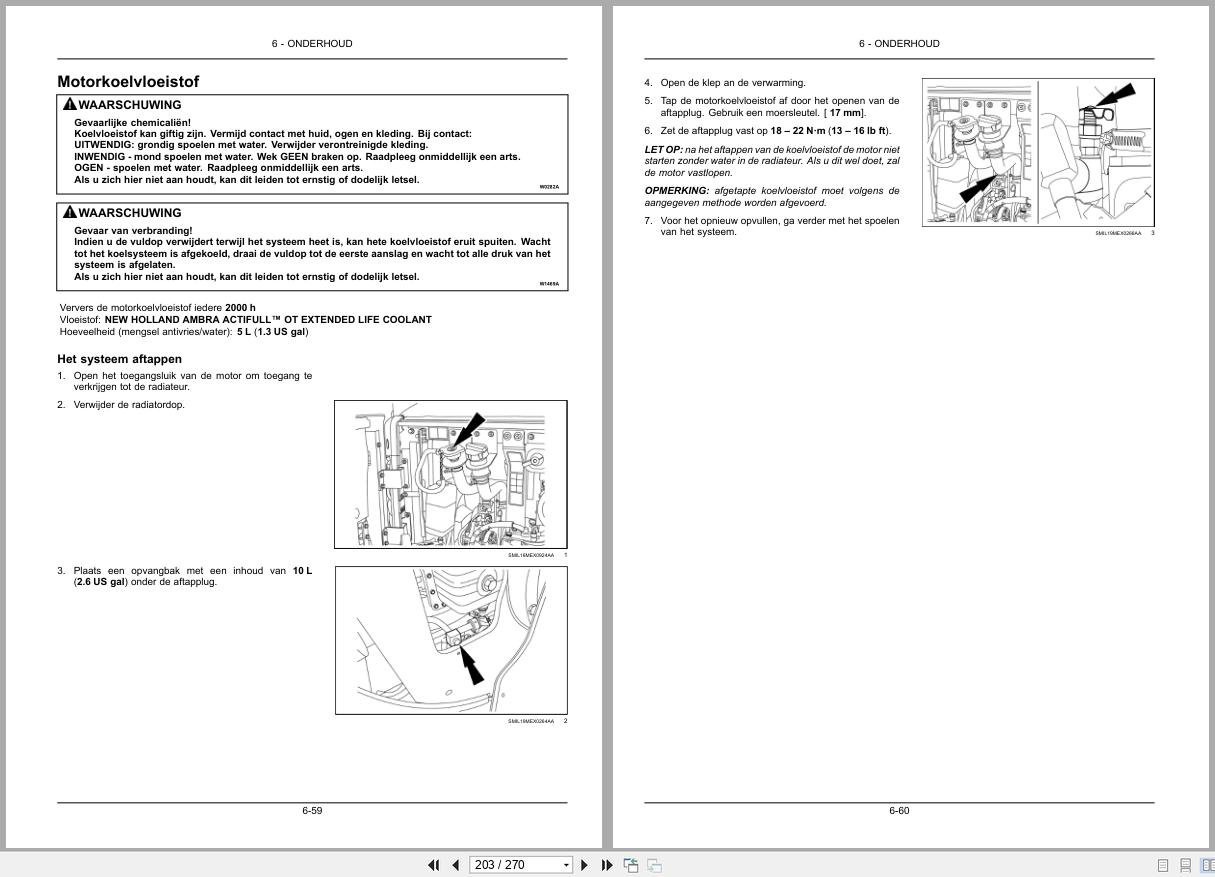 New Holland Mini Excavator E30C Operation Maintenance Manual 51632779 2019 NL (2)