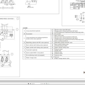 New Holland Mini Excavator E33C Hydraulic Schematic (1)