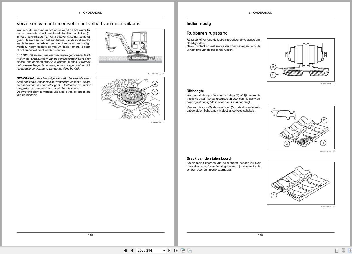 New Holland Mini Excavator E35BSR E39BSR Operation Maintenance Manual 47529523 2013 NL (2)
