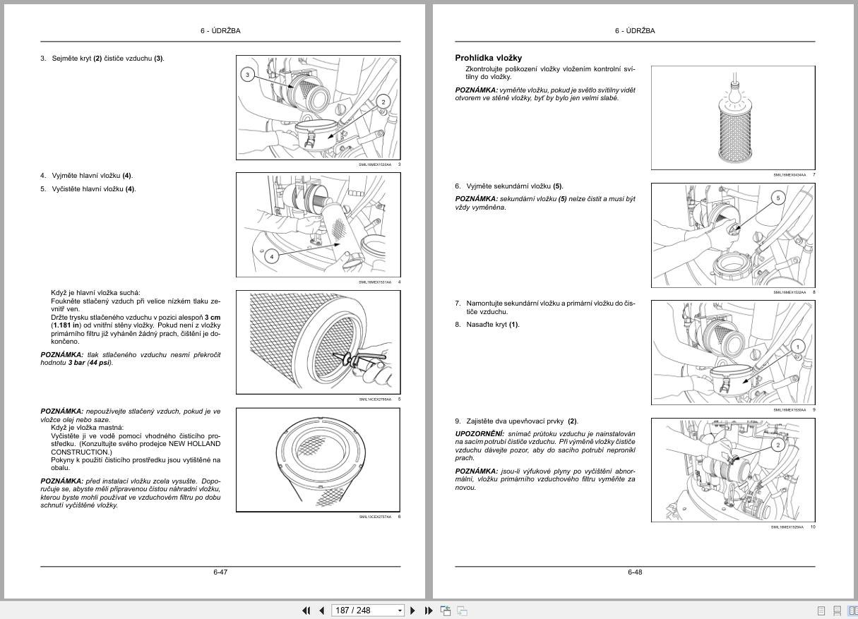 New Holland Mini Excavator E37C Operators Manual 51566546 2018 CZ (2)