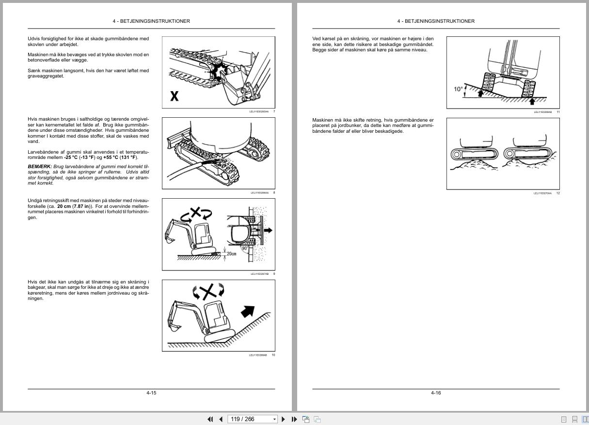New Holland Mini Excavator E37C Operators Manual 51644490 2019 DK (2)