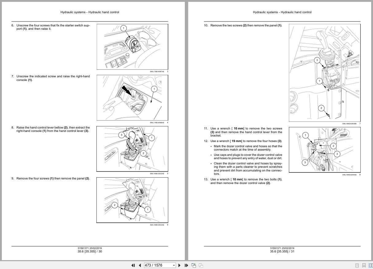 New Holland Mini Excavator E37C Service Manual 51591371 2019 (2)
