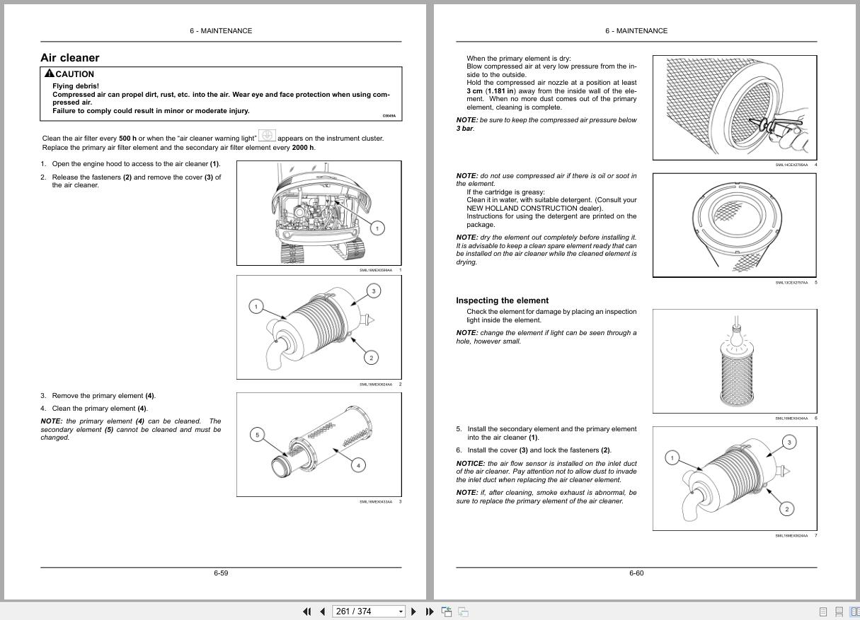 New Holland Mini Excavator E57C Operators Manual 90436686 2021 (2)