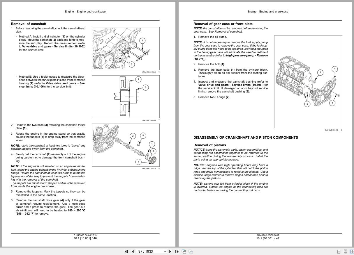 New Holland Mini Excavator E57C Service Manual 51643900 2019 (2)