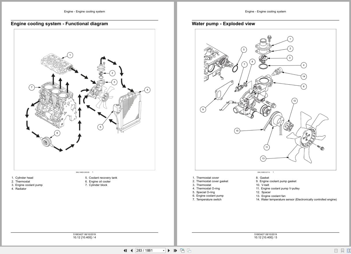 New Holland Mini Excavator E60C Service Manual 51663427 2019 (2)