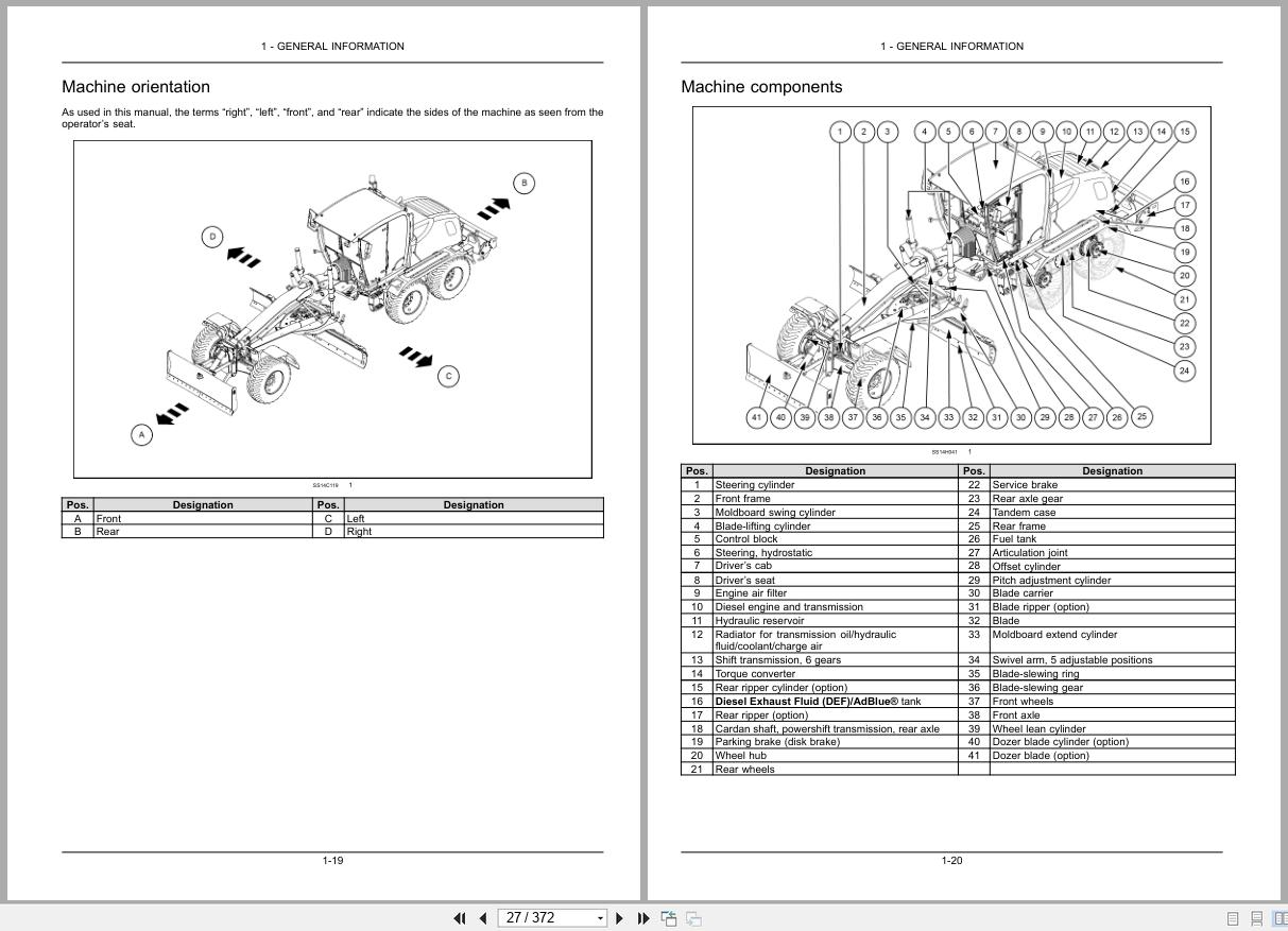 New Holland Motor Grader F106.8 To F156.8A Tier 4B Operators Manual 87731712 2015 (2)