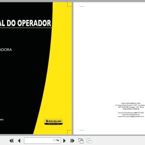 New Holland Motor Grader F140B F170B F200B Operators Manual 84322023 2011 BR (1)