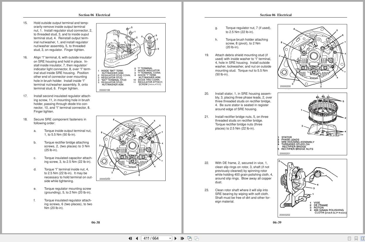 New Holland Motor Grader RG80 RG100 Service Manual 75131049 2000 (2)