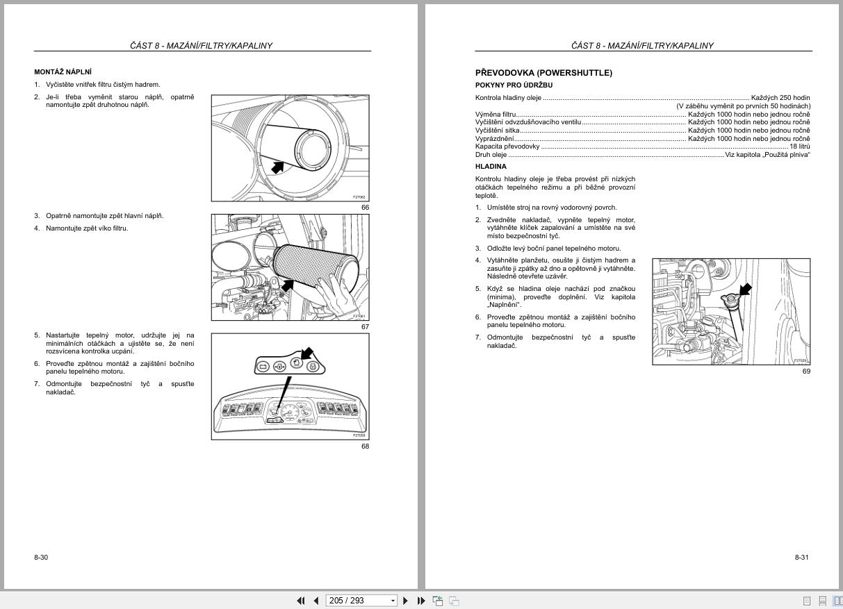 New Holland Wheel Loader LB90.B to LB115.B Operation Maintenance Manual 6043518202 CZ (2)