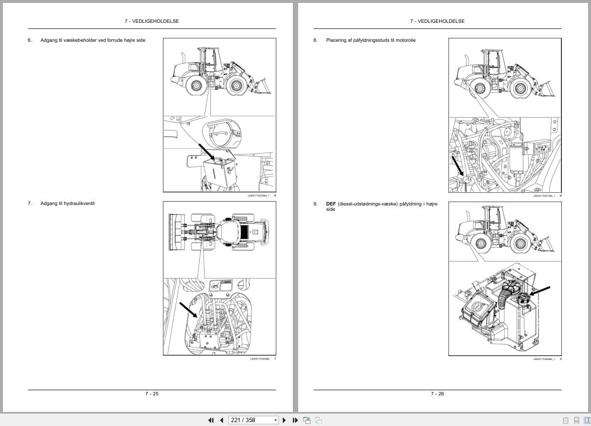 New Holland Wheel Loader W110C Operators Manual 84492620 2012 DK (2)