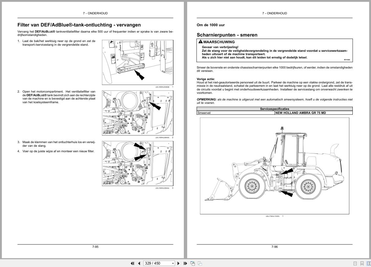 New Holland Wheel Loader W110D Stage IV Operation Manual 51575968 2019 NL (2)